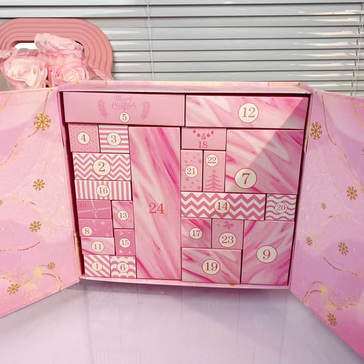 Elyvane™ Rose Éclat — Calendrier de l’Avent Rose